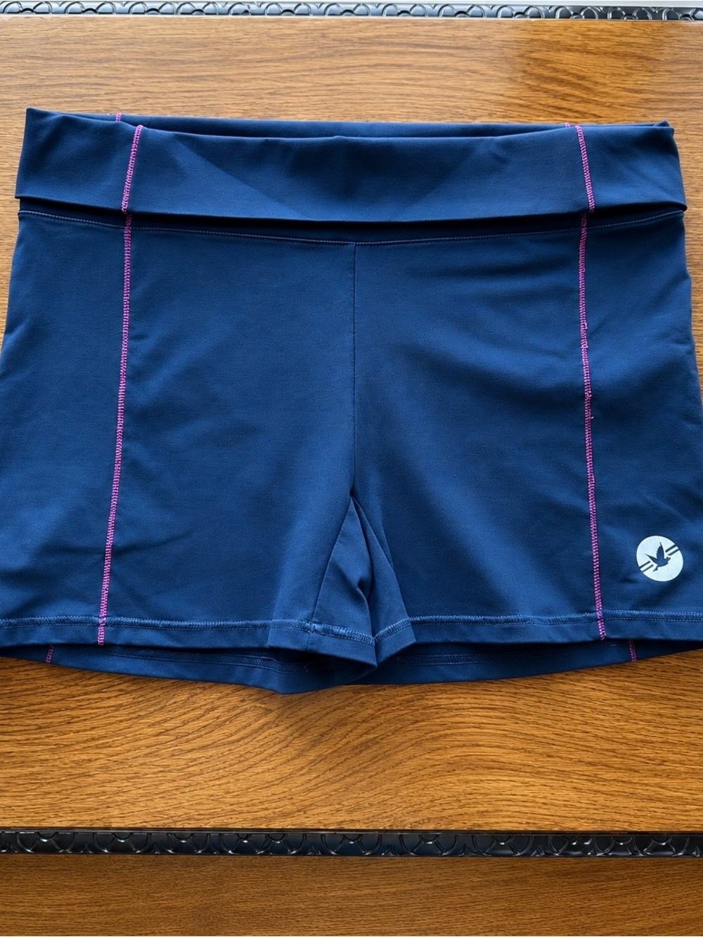Aerie Navy Athletic Shorts XL | Stretch Workout Yoga Running Shorts